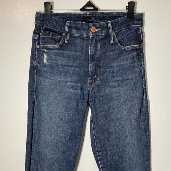 Mother high waisted looker ankle fray in cat attack size 25 - Picture 3 of 8